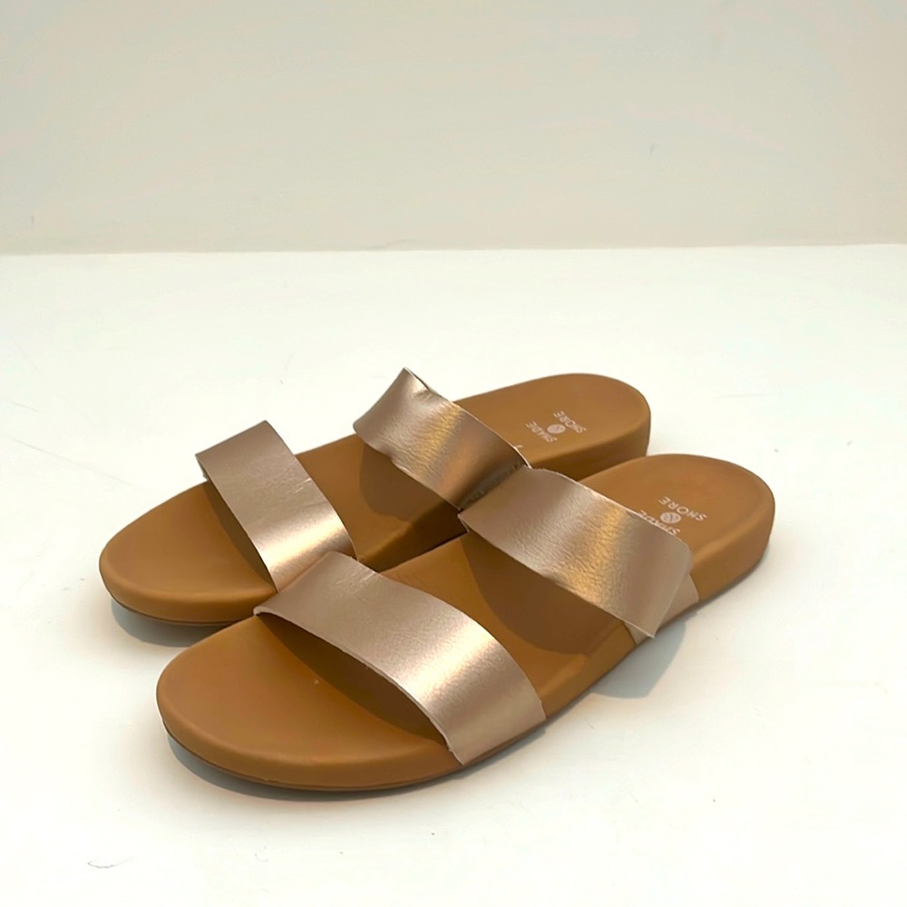 Gold sandals